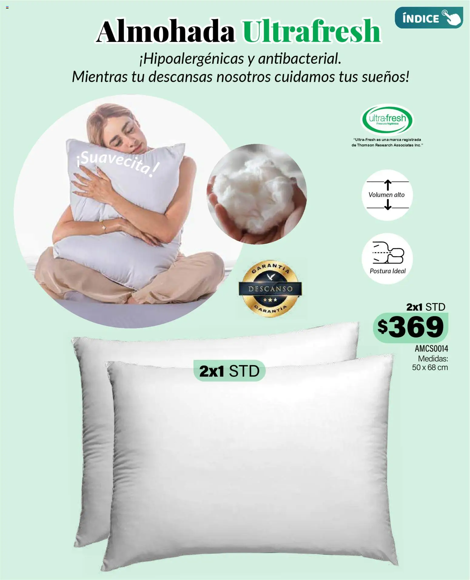 Nuevas ofertas de Colchas Concord válidas en toda la República Mexicana desde el 01.11.2025. ¡Encuentra las mejores ofertas en Colchas Concord Buen Fin! | Página: 202 | Productos: Almohada