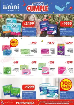 Vista previa NINI Mayorista - Ofertas válido desde el 16.03.2026 | Página: 6 | Productos: Toalla, Toallas, Perfume, Protectores diarios