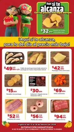 Vista previa de Bodega Aurrerá folleto Ofertas, nuevo folleto de la tienda, válido en México a partir del 13.02.2026