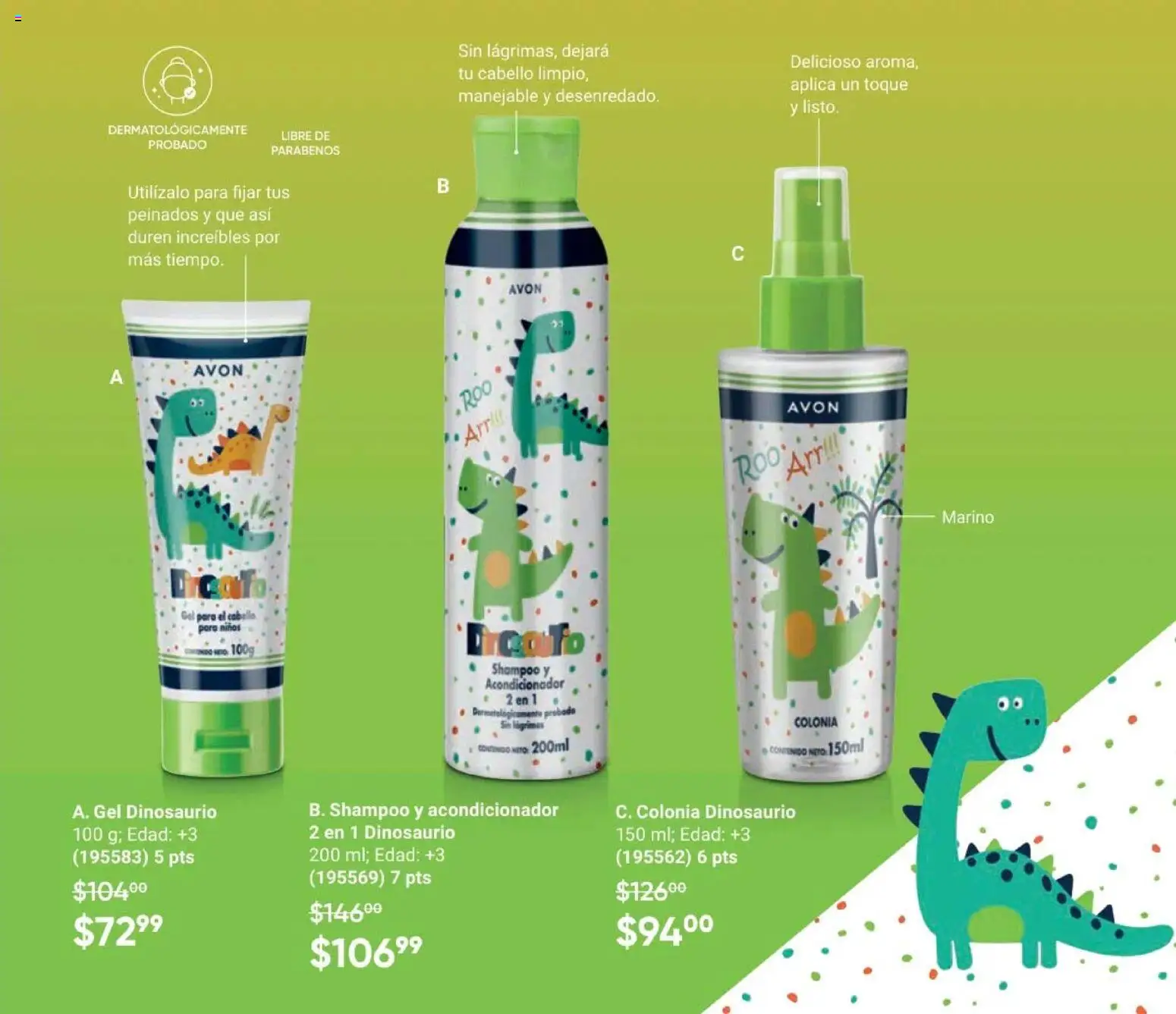 Nuevas ofertas de AVON válidas en toda la República Mexicana desde el 10.01.2026. ¡Encuentra las mejores ofertas en AVON Casa & Estilo 2 2026! | Página: 127 | Productos: Acondicionador