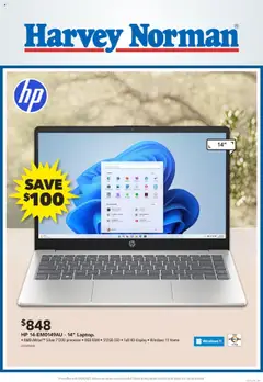 Harvey Norman Get Great Deals On Laptops preview  - valid from 18.09.2025