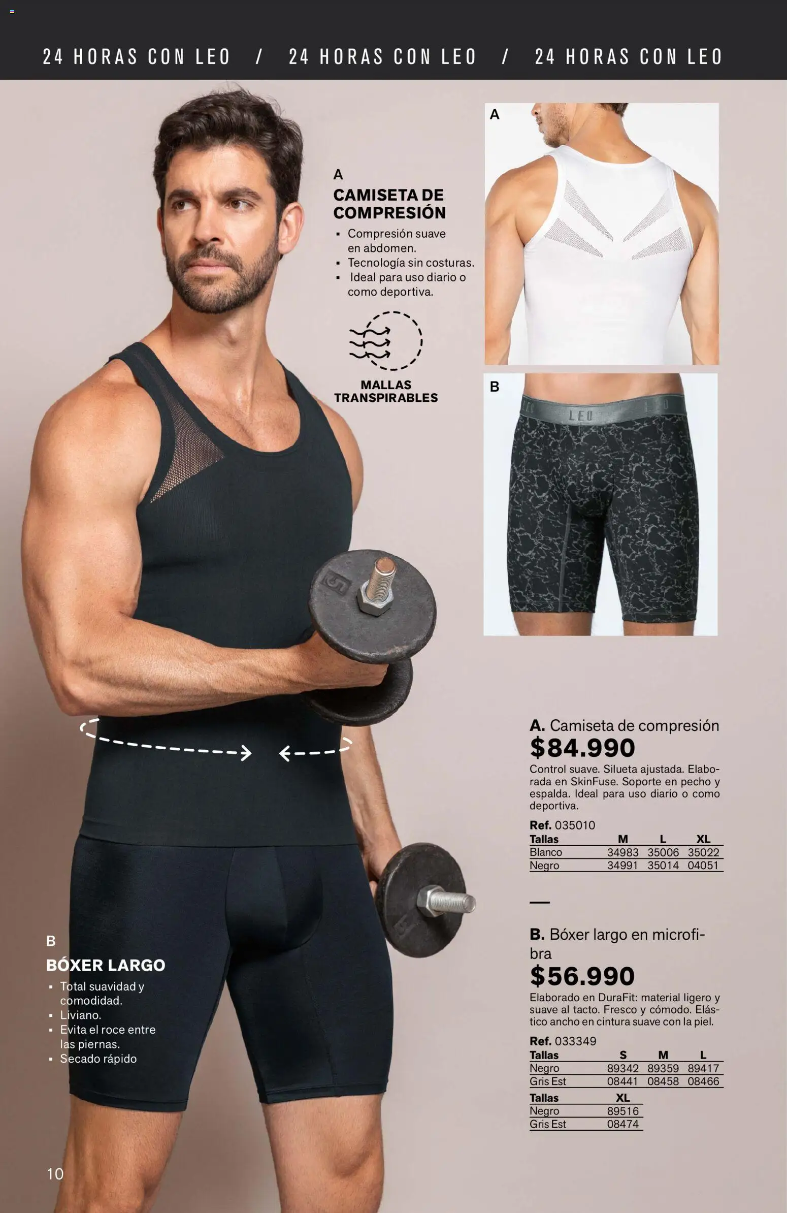 Leonisa revista - valida desde el 16.03.2026 | Página: 10 | Productos: Camiseta