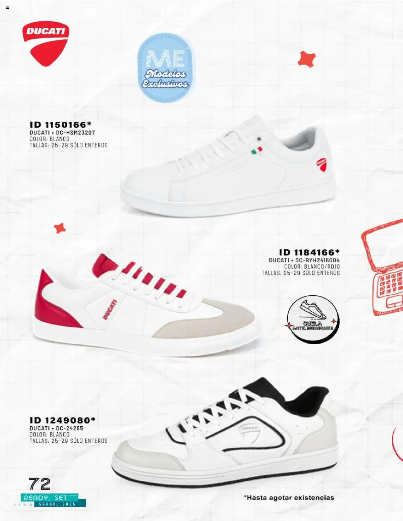 Nuevas ofertas de Price Shoes válidas en toda la República Mexicana desde el 26.08.2025. ¡Encuentra las mejores ofertas en Price Shoes - Catálogo Ready for School ! | Página: 72