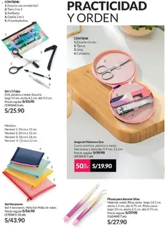 Vista previa de folleto Avon - Ciclo 01 de la Avon válido desde 01.01.2026 | Página: 169 | Productos: Juego