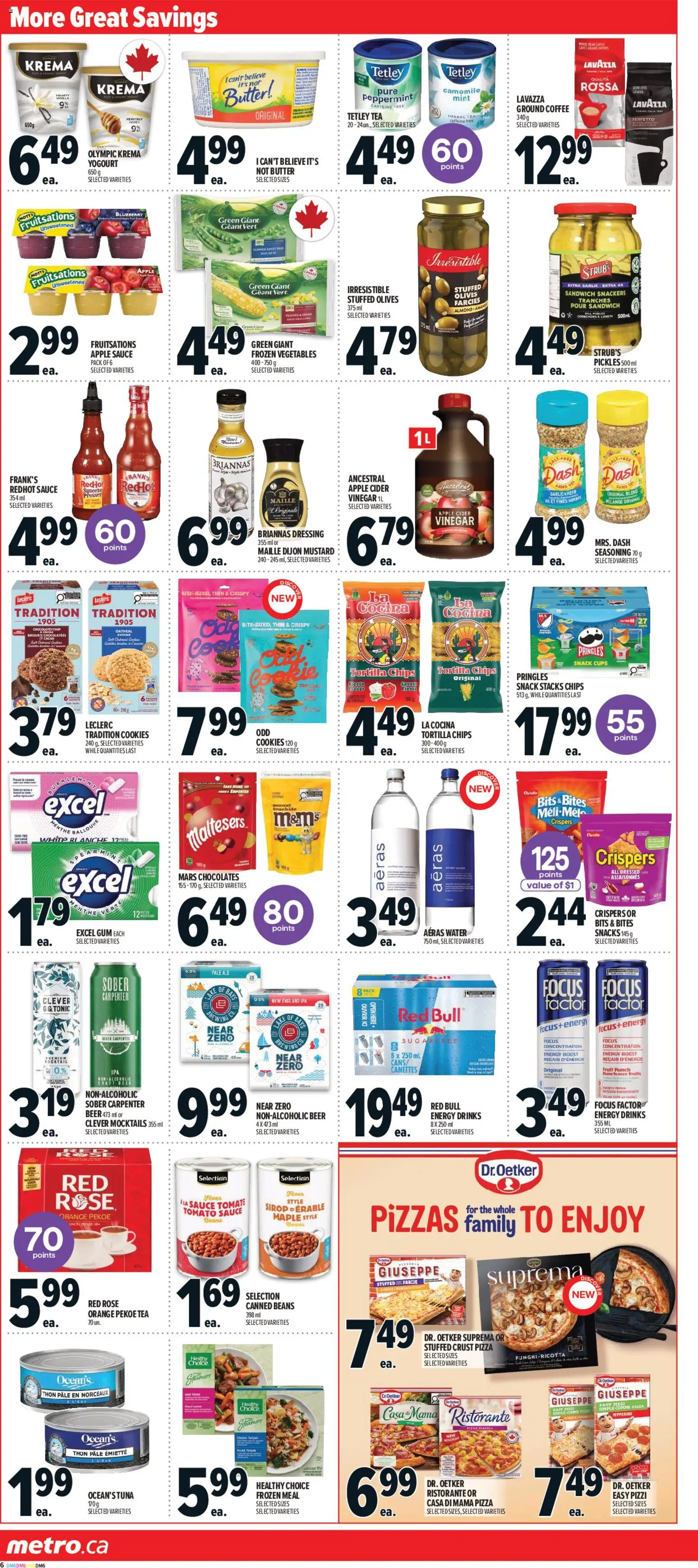 Metro flyer valid from 16.04.2026 | Page: 12 | Products: Cookies, Butter, Pizza, Chicken