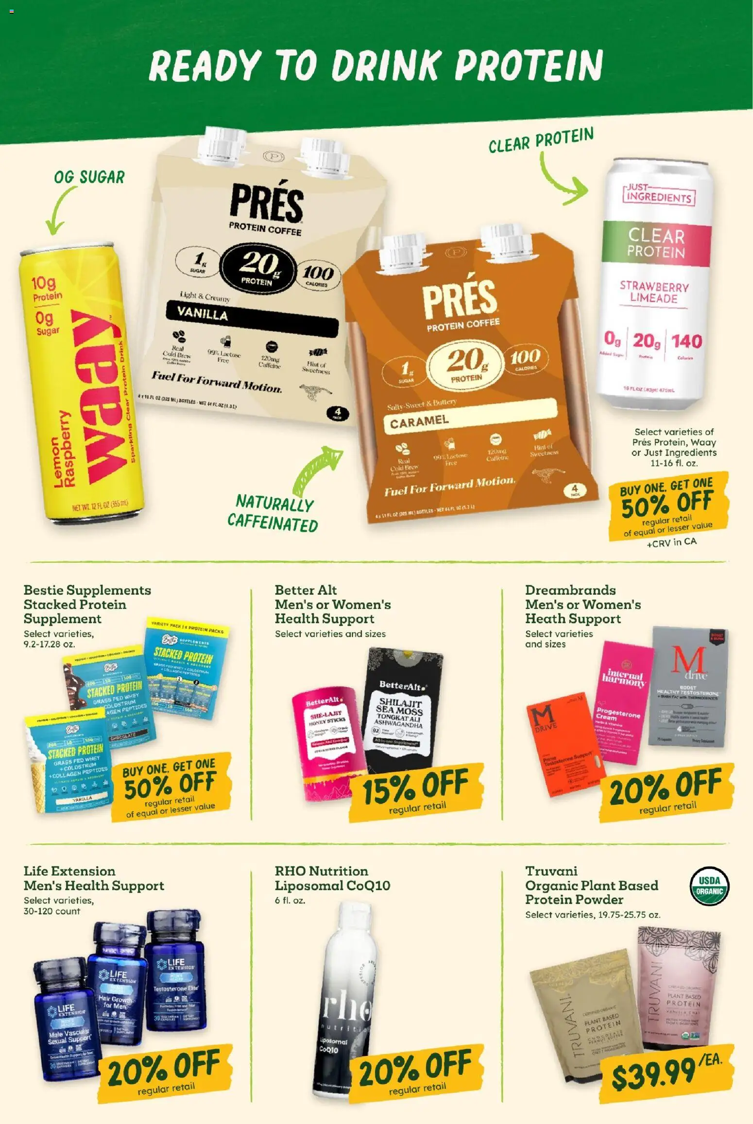 Sprouts Monthly Ad - valid from 28.01.2026 | Page: 32 | Products: Powder, Coffee, Sugar, Lemon
