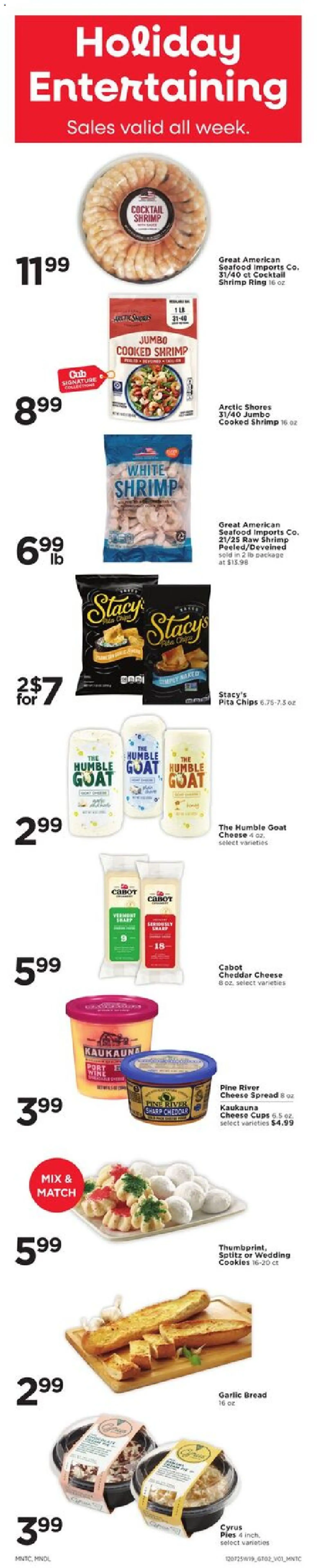 Cub Foods Weekly Ad - valid from 07.12.2025 | Page: 2 | Products: Ring, Wine, Chips, Seafood