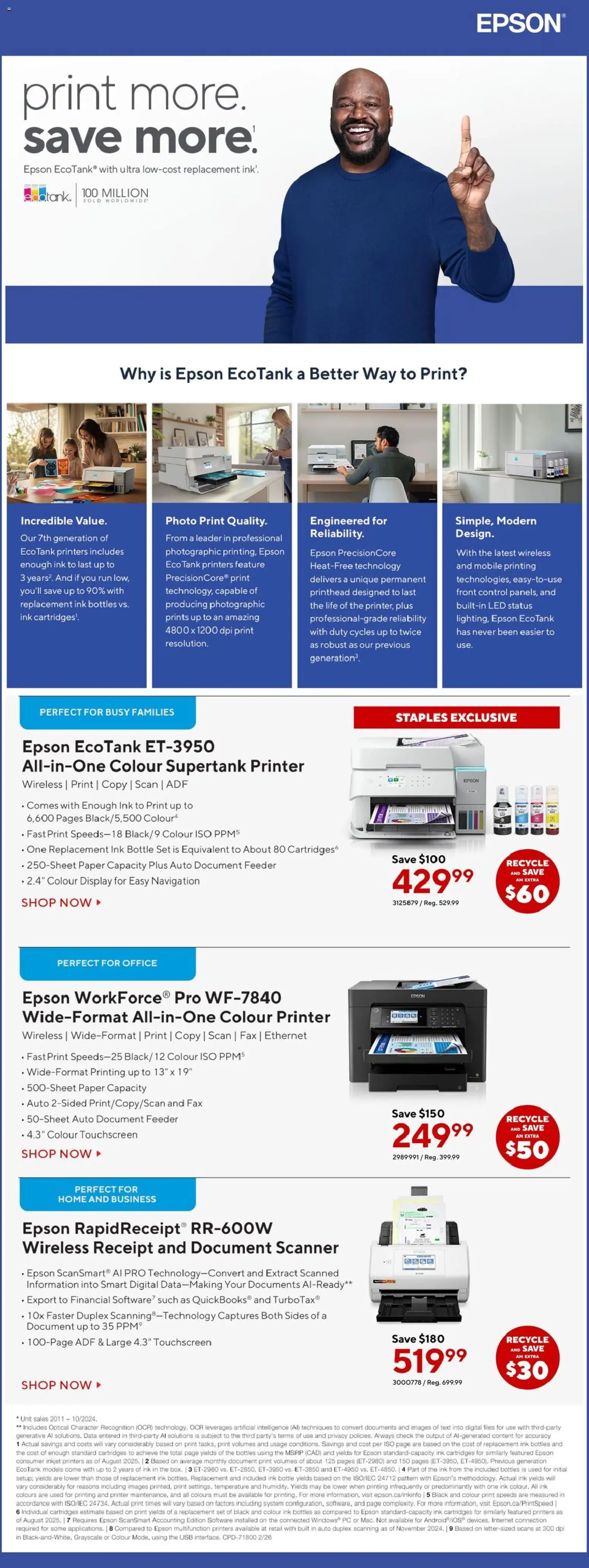 Staples flyer valid from 20.03.2026 | Page: 18 | Products: PC, Printer, Navigation