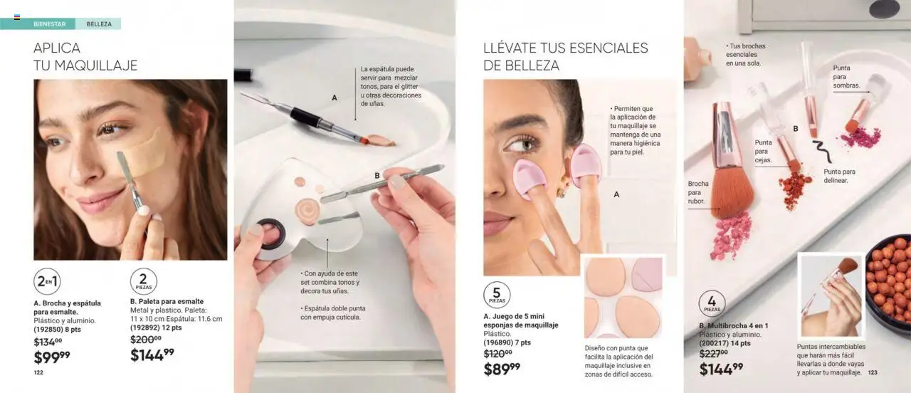 Nuevas ofertas de AVON válidas en toda la República Mexicana desde el 11.07.2025. ¡Encuentra las mejores ofertas en AVON casa & Estilo 11 2025! | Página: 62 | Productos: Paleta, Espátula, Glitter, Juego