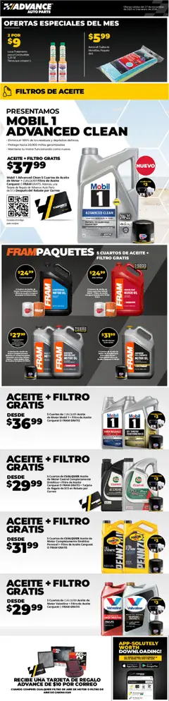 Preview of Advance Auto Parts weekly ads valid from 27.11.2025