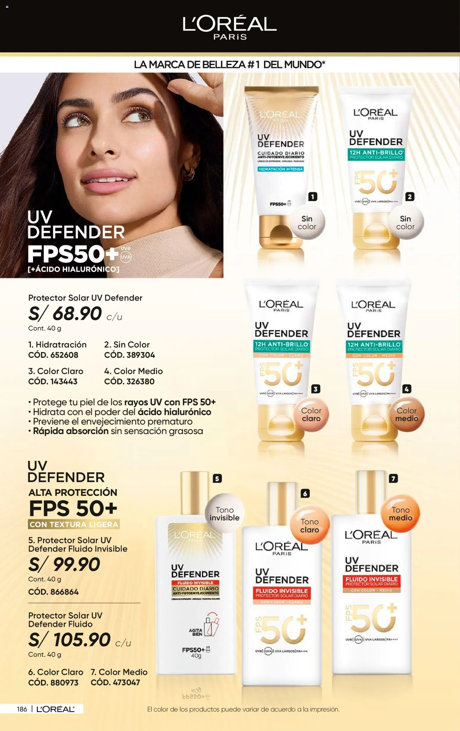 Catálogo Azzorti válido desde 14.04.2026 | Página: 190 | Productos: Protector solar