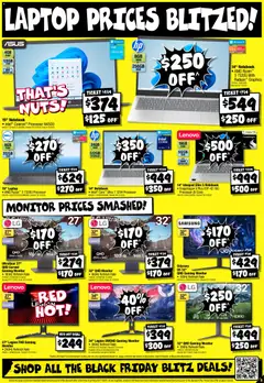 Preview of JB Hi-Fi Black Friday Blitz Catalogue - valid from 28.11.2025 | Page: 5 | Products: Battery, Nuts, Notebook, Laptop
