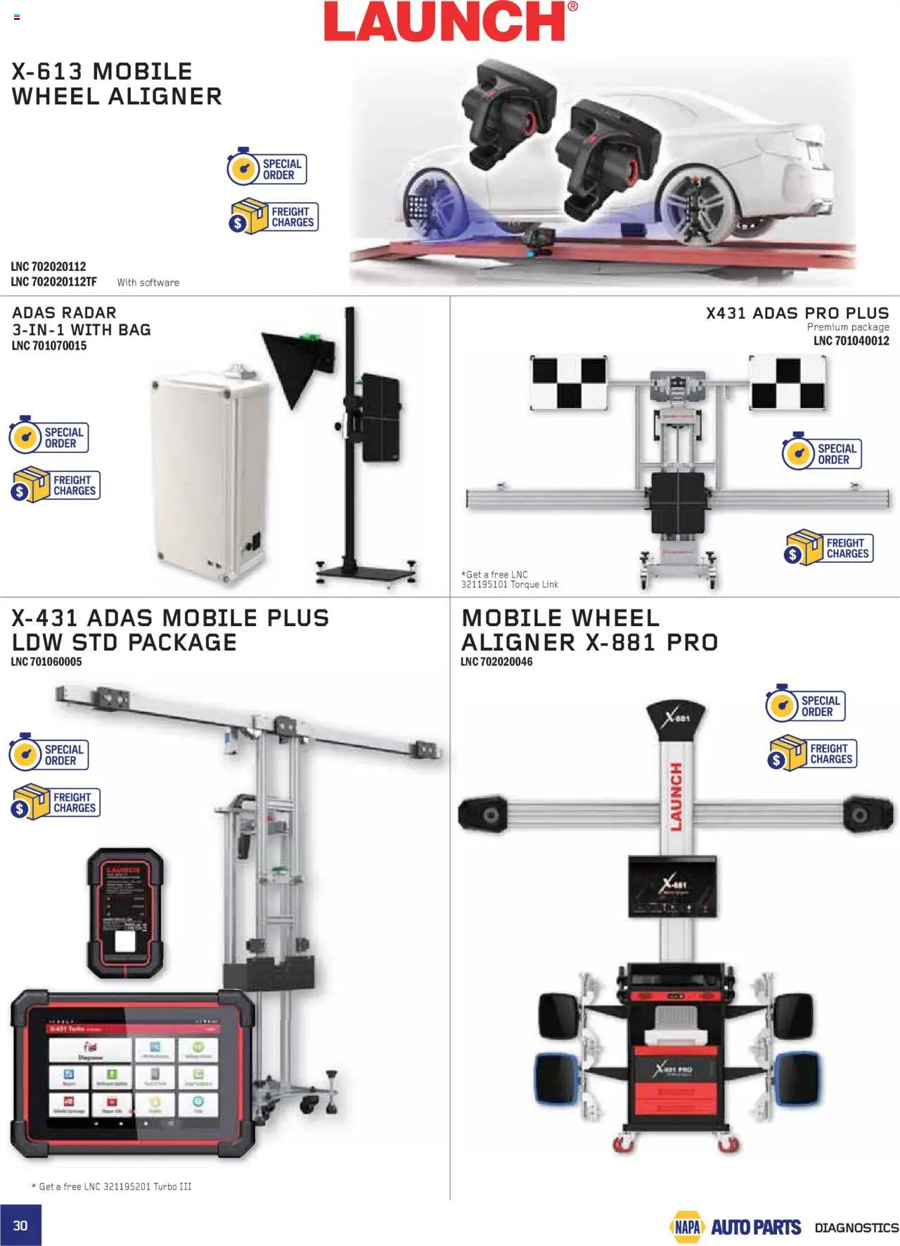 NAPA Auto Parts flyer valid from 01.07.2025 | Page: 30