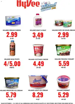 Preview of HyVee weekly ads valid from 01.10.2025