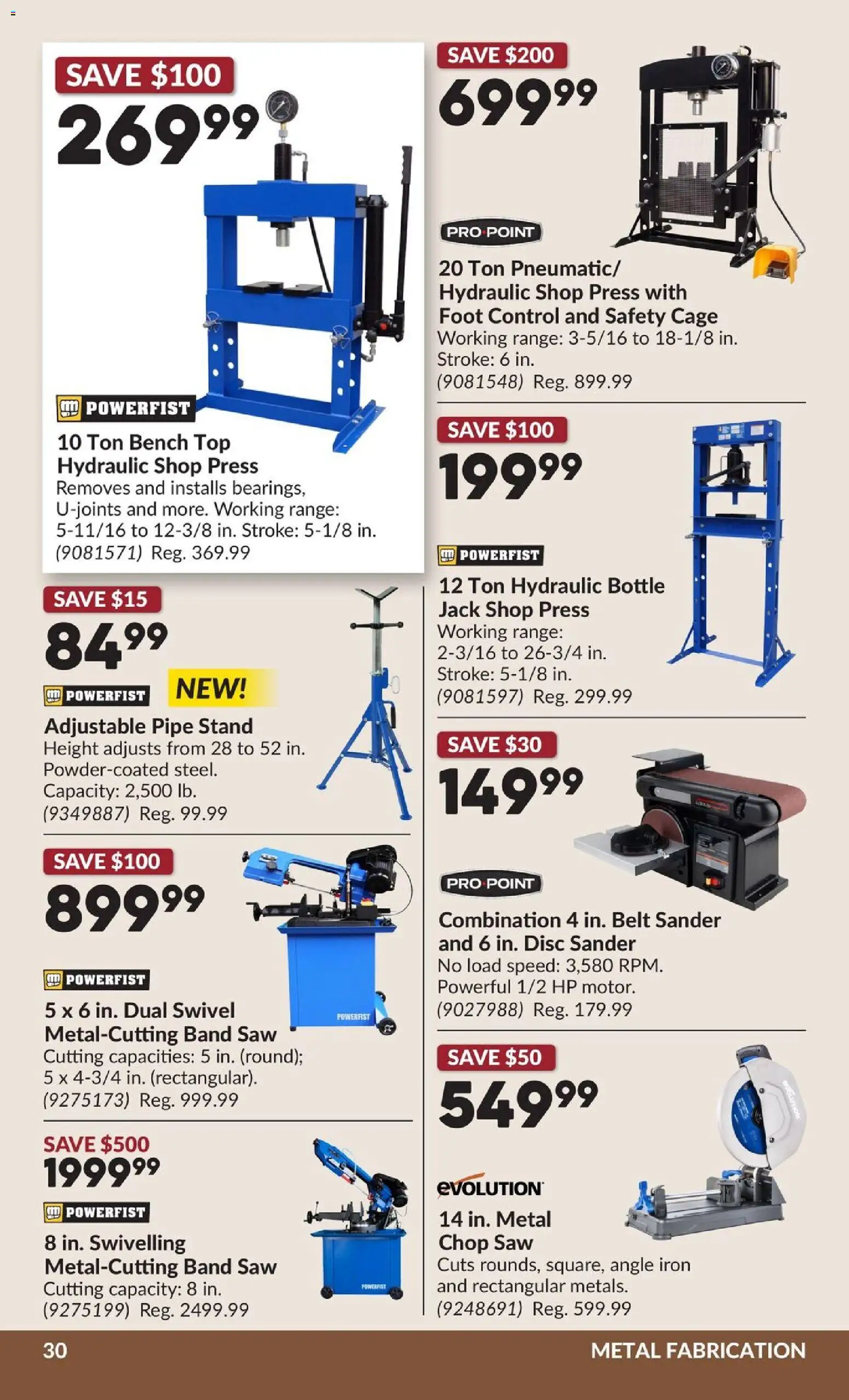 Princess Auto flyer valid from 04.11.2025 | Page: 37 | Products: Belt, Iron