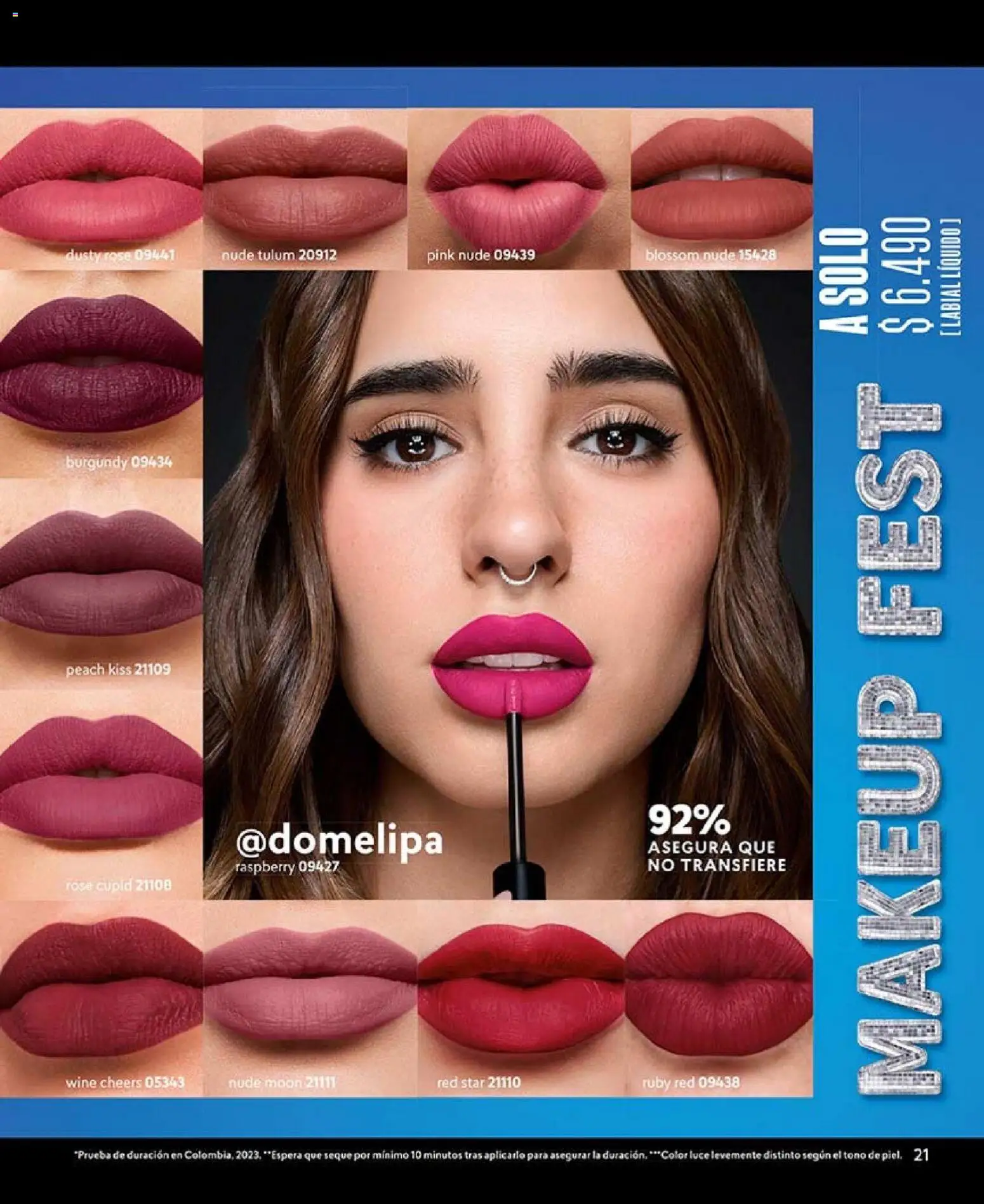 Catálogo CyZone Campaña 4 │ válido desde el 15.02.2026 | Página: 21 | Productos: Labial