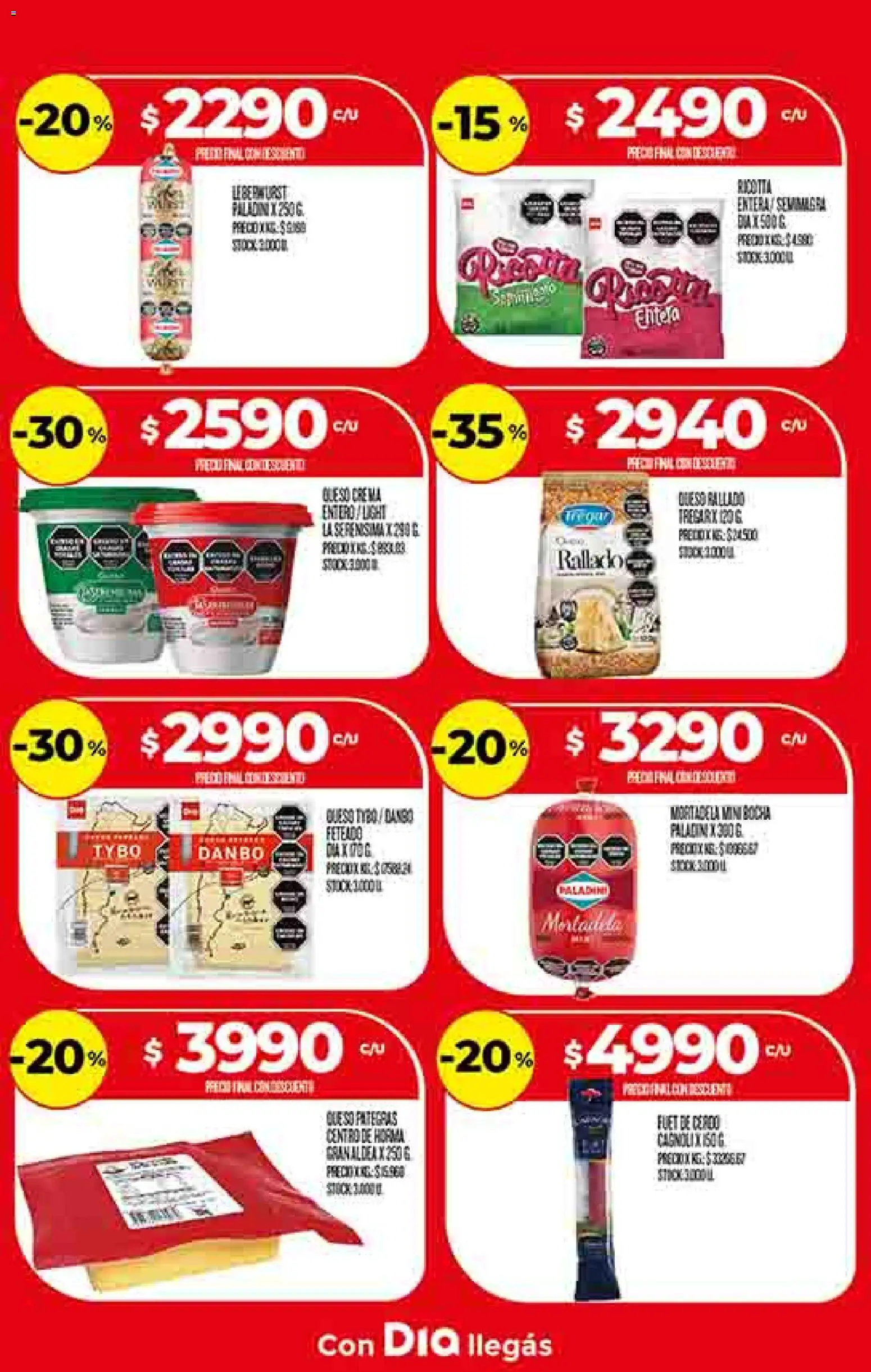 Dia - Ofertas │ válido desde el 26.12.2025 | Página: 15 | Productos: Mortadela, Queso crema, Queso, Crema