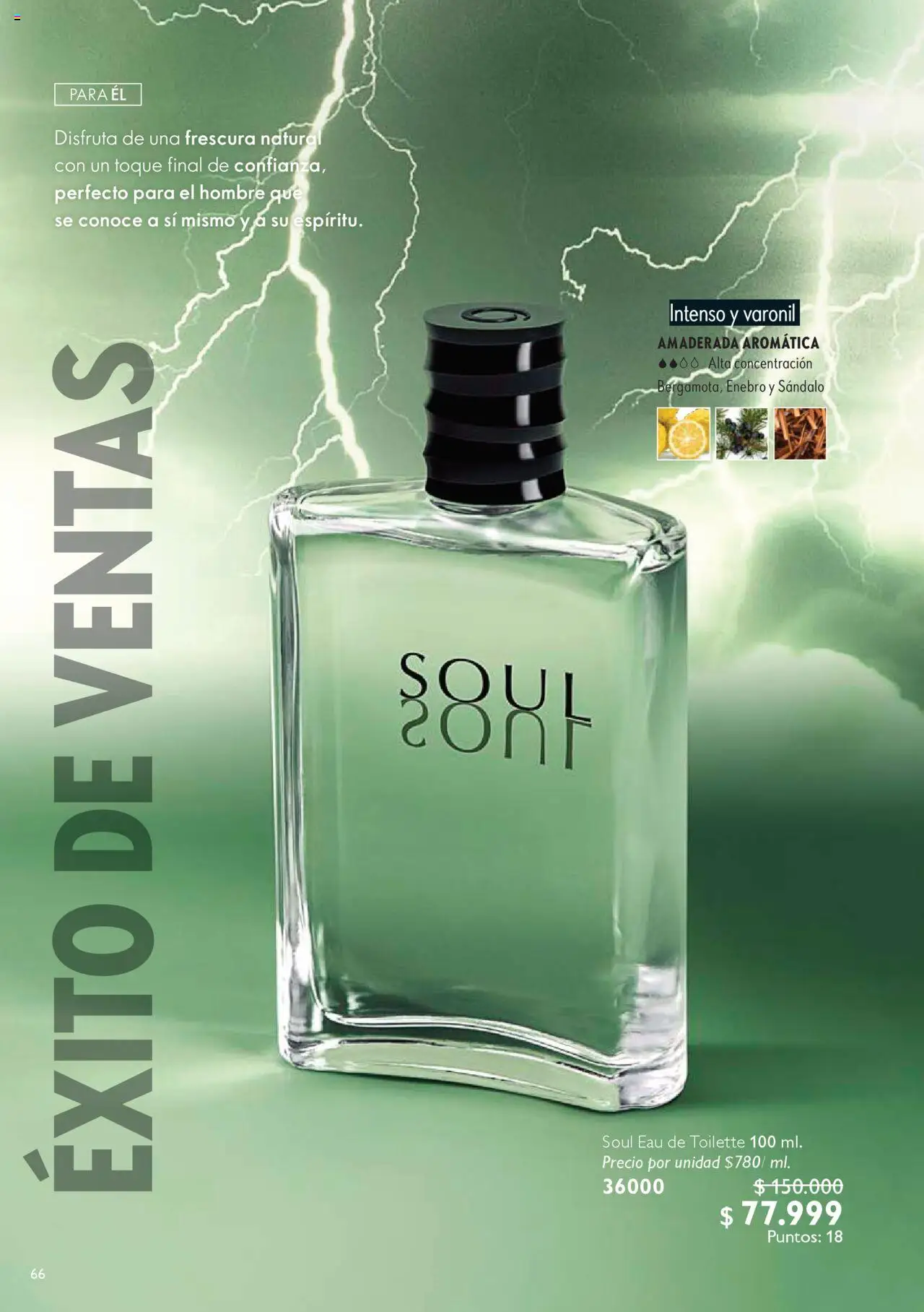 Oriflame revista - valida desde el 04.10.2025 | Página: 66 | Productos: Eau de toilette