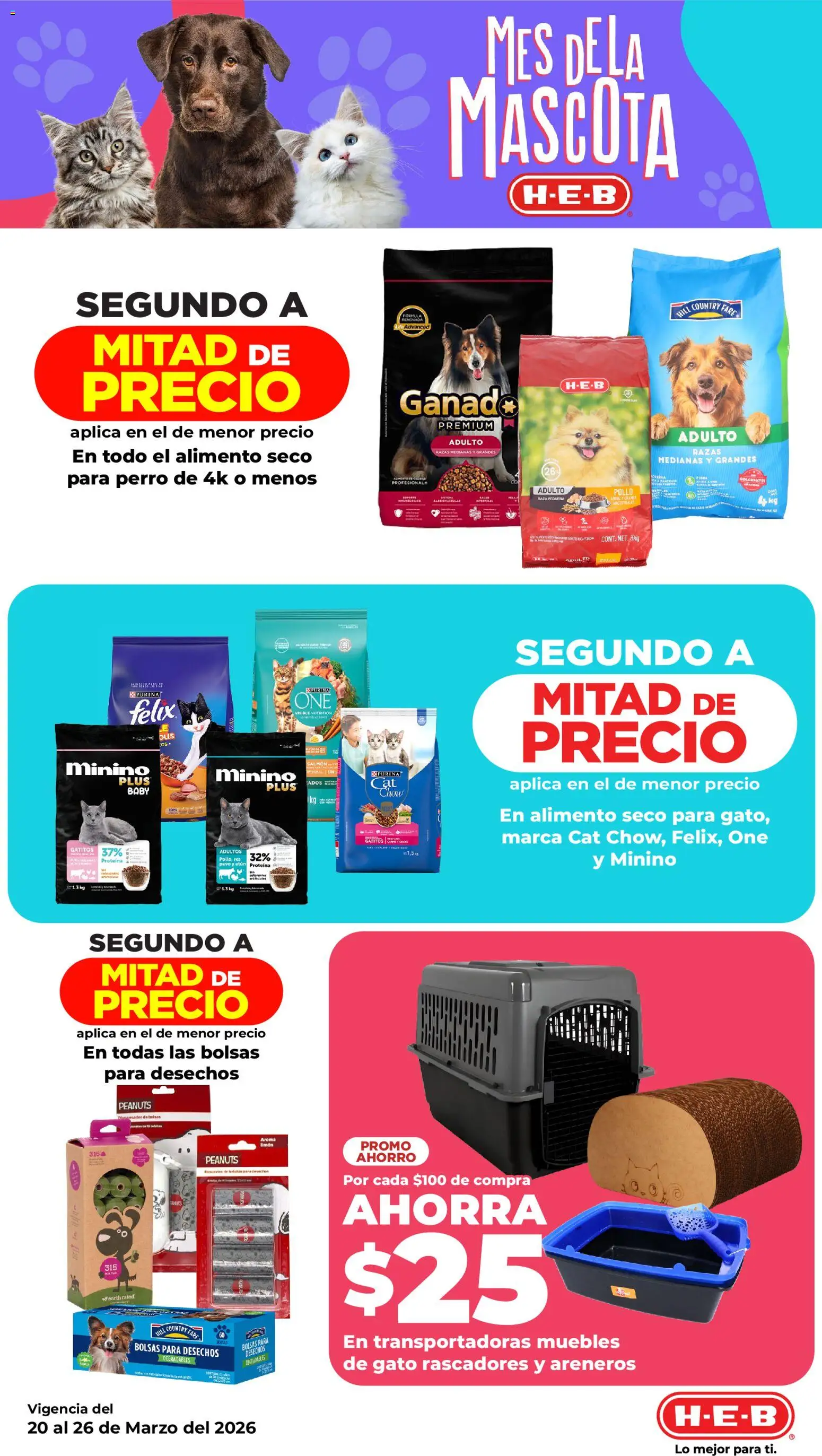 Nuevas ofertas de H-E-B válidas en toda la República Mexicana desde el 20.03.2026. ¡Encuentra las mejores ofertas en H-E-B folleto! | Página: 9 | Productos: Atún, Limón, Res, Té