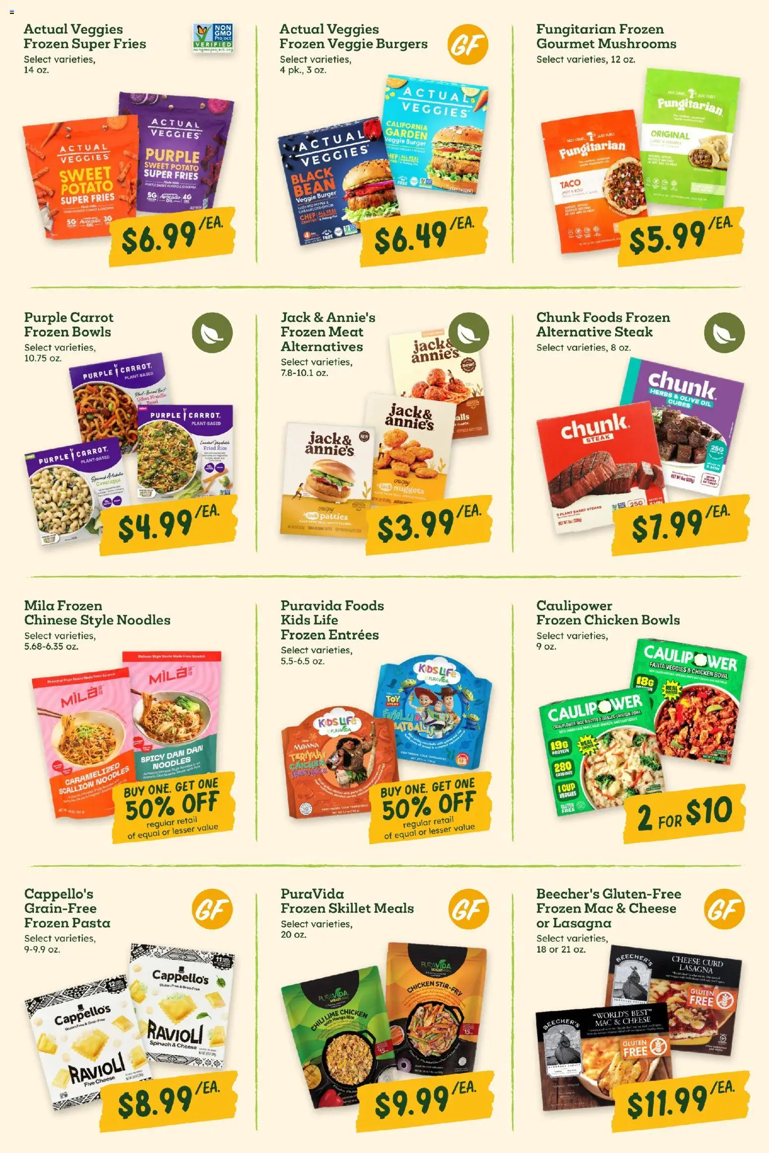 Sprouts Monthly Ad - valid from 29.04.2026 | Page: 24 | Products: Cheese, Pasta, Lime, Cauliflower