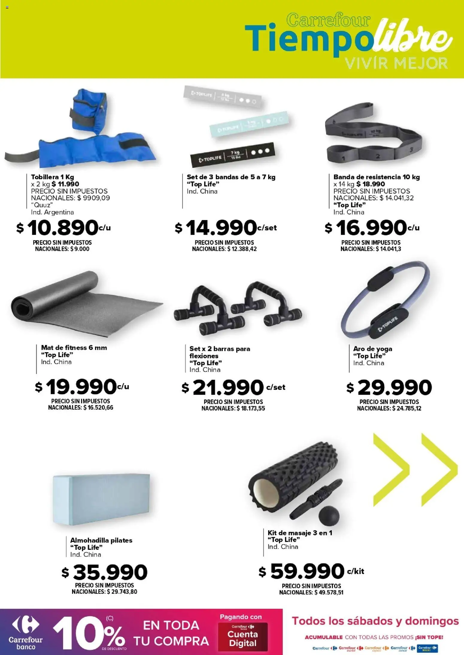 Carrefour - Tiempo Libre  │ válido desde el 30.03.2026 | Página: 21