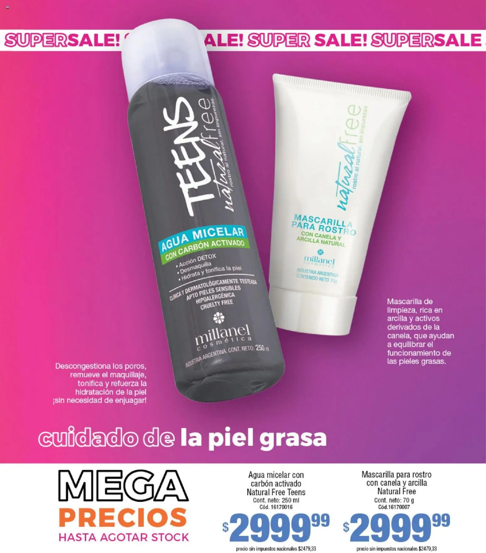 Millanel - Catálogo │ válido desde el 08.12.2025 | Página: 113 | Productos: Mascarilla, Agua