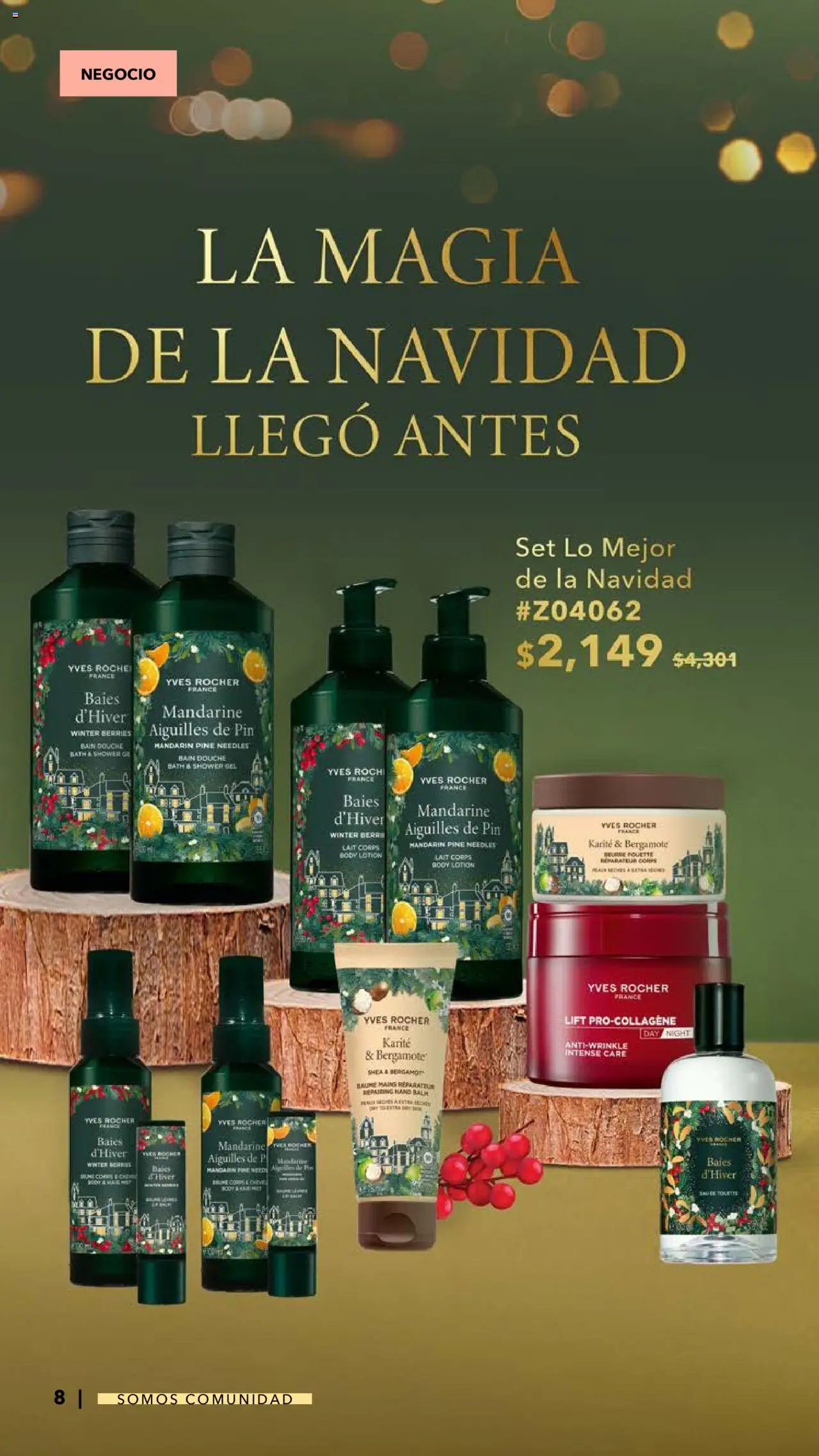 Nuevas ofertas de Yves Rocher válidas en toda la República Mexicana desde el 07.10.2025. ¡Encuentra las mejores ofertas en Yves Rocher - Catálogo Somos Comunidad! | Página: 8 | Productos: Body