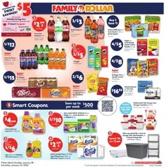 Preview of Family Dollar weekly ads valid from 18.01.2026