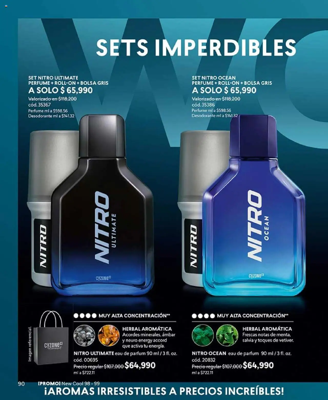CyZone revista - valida desde el 05.05.2025 | Página: 98 | Productos: Bolsa, Perfume, Desodorante