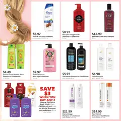 Preview of Fareway weekly ads valid from 30.03.2026 | Page: 34 | Products: Shampoo, Conditioner, Body Wash