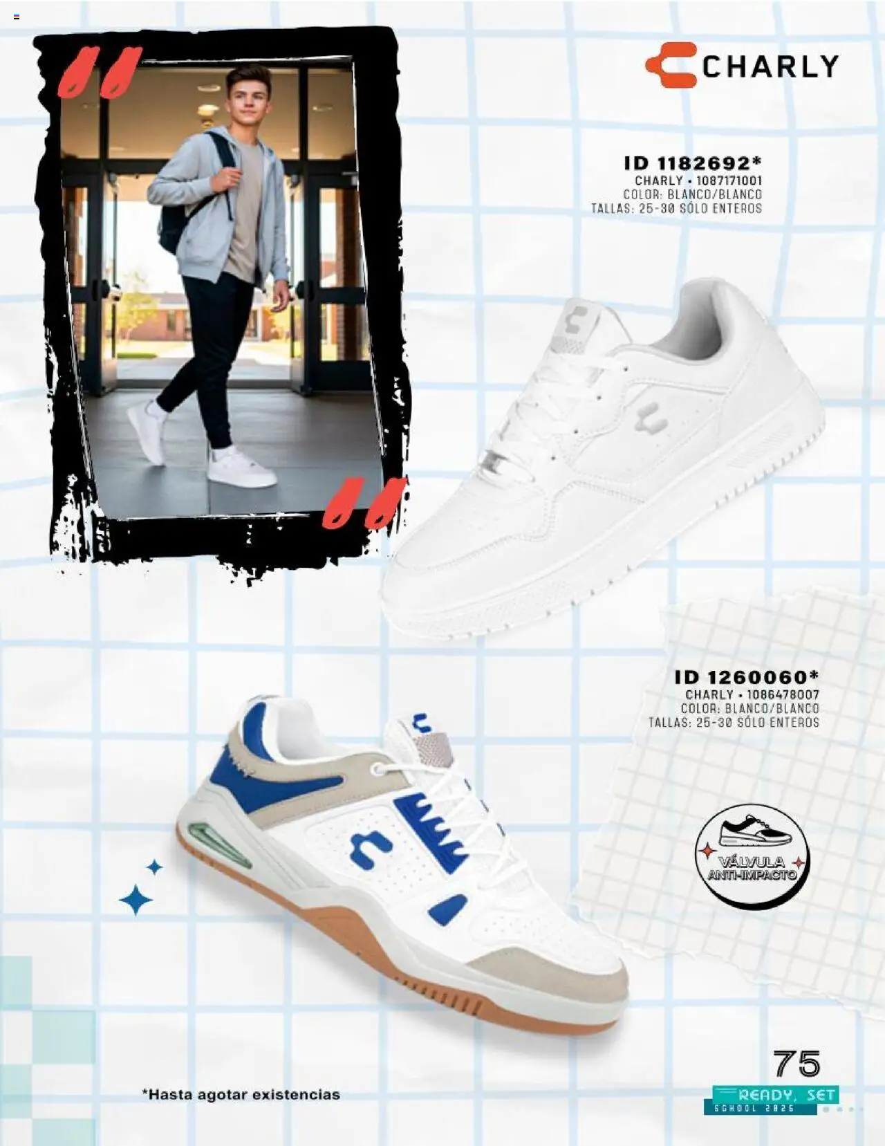 Nuevas ofertas de Price Shoes válidas en toda la República Mexicana desde el 26.08.2025. ¡Encuentra las mejores ofertas en Price Shoes - Catálogo Ready for School ! | Página: 75