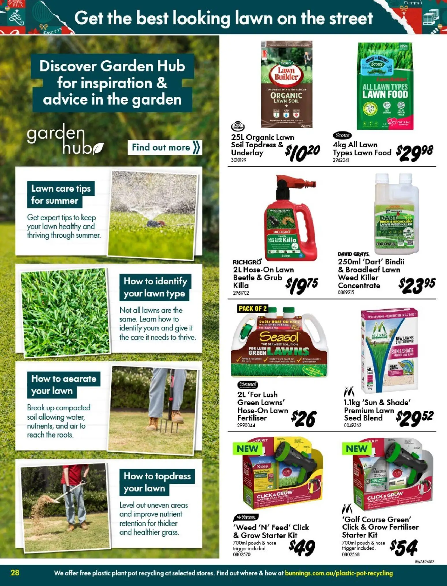 Bunnings Warehouse catalogue - valid from 05.11.2025 | Page: 28 | Products: Plant pot, Plant, Weed, Soil