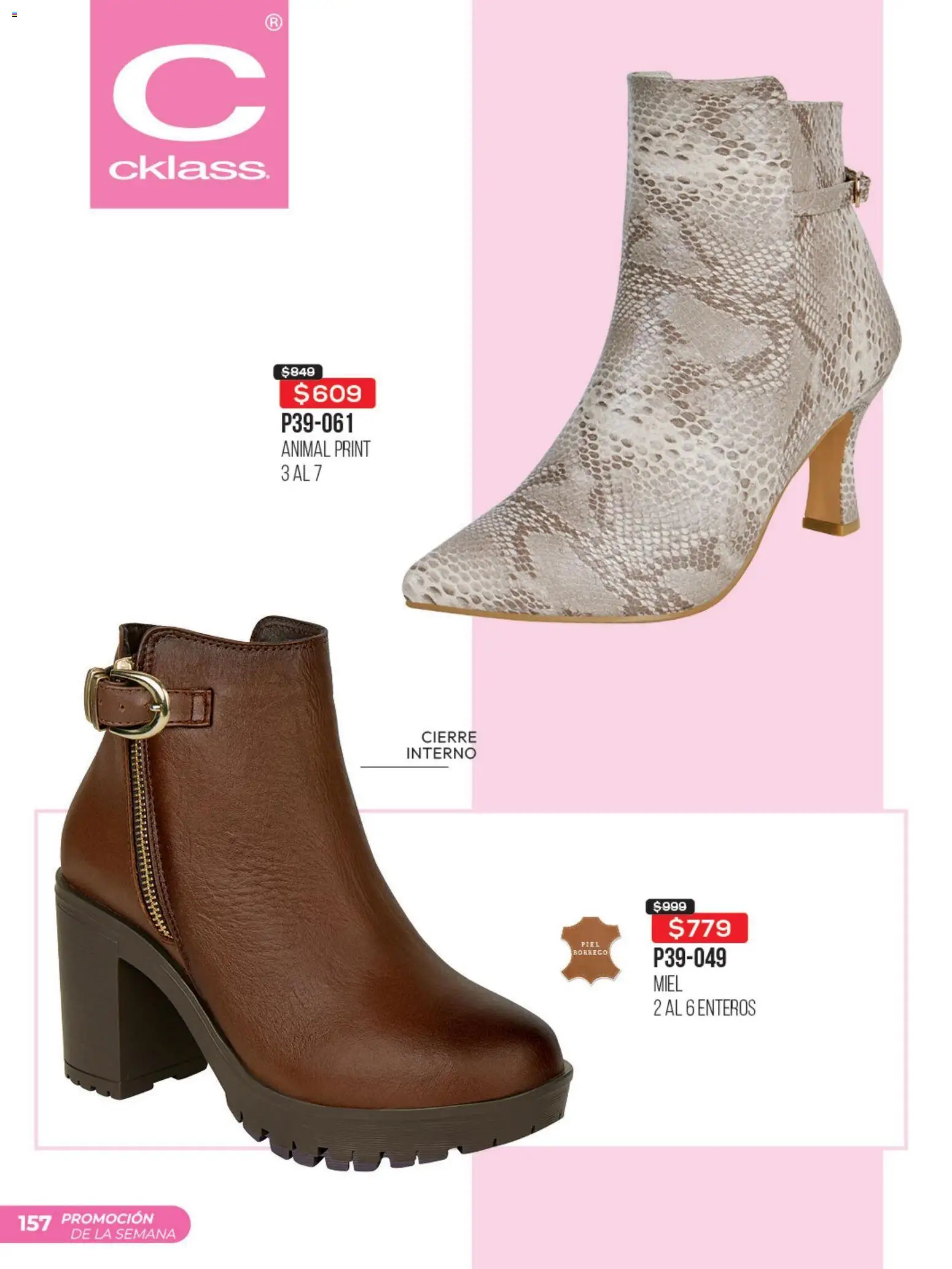 Nuevas ofertas de Cklass válidas en toda la República Mexicana desde el 30.03.2026. ¡Encuentra las mejores ofertas en Cklass catálogo Promo semanal! | Página: 158