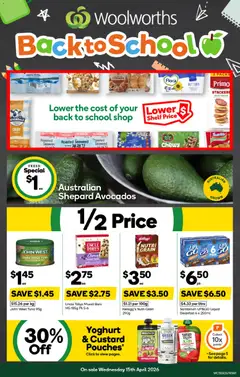 Preview of Woolworths catalogue  - valid from 15.04.2026