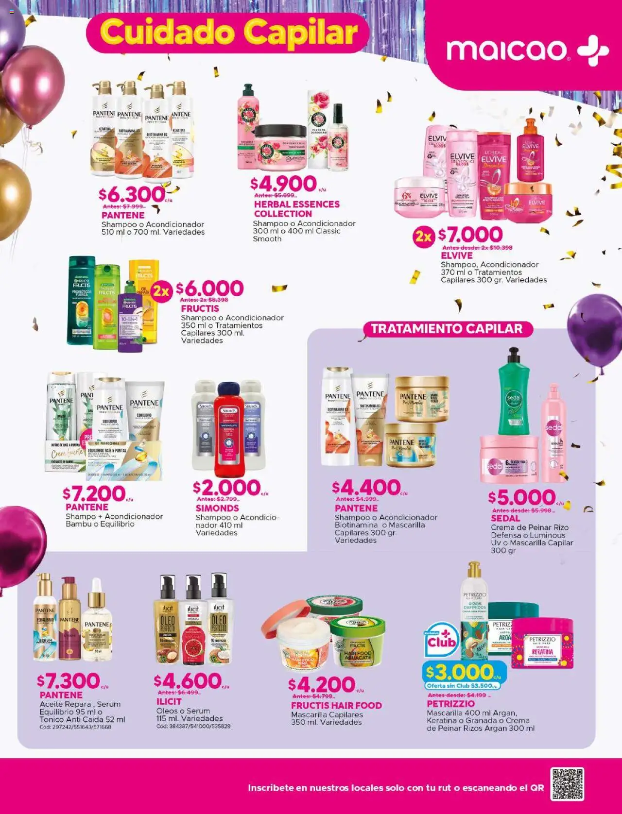 Maicao ofertas  │ válido desde el 01.08.2025 | Página: 21 | Productos: Crema de peinar, Acondicionador, Mascarilla, Shampoo