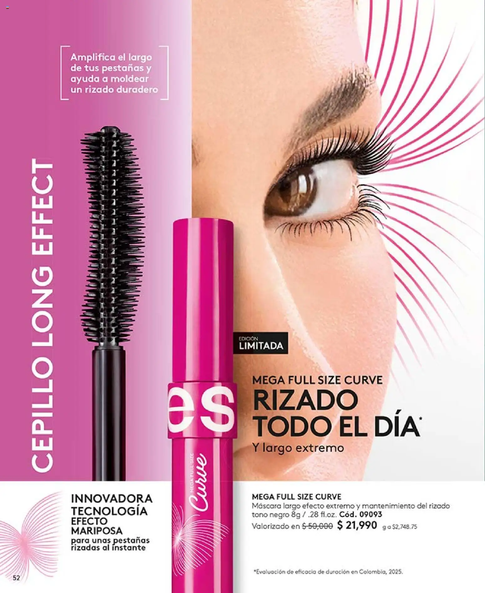 Ésika revista - valida desde el 15.04.2026 | Página: 52 | Productos: Cepillo, Máscara