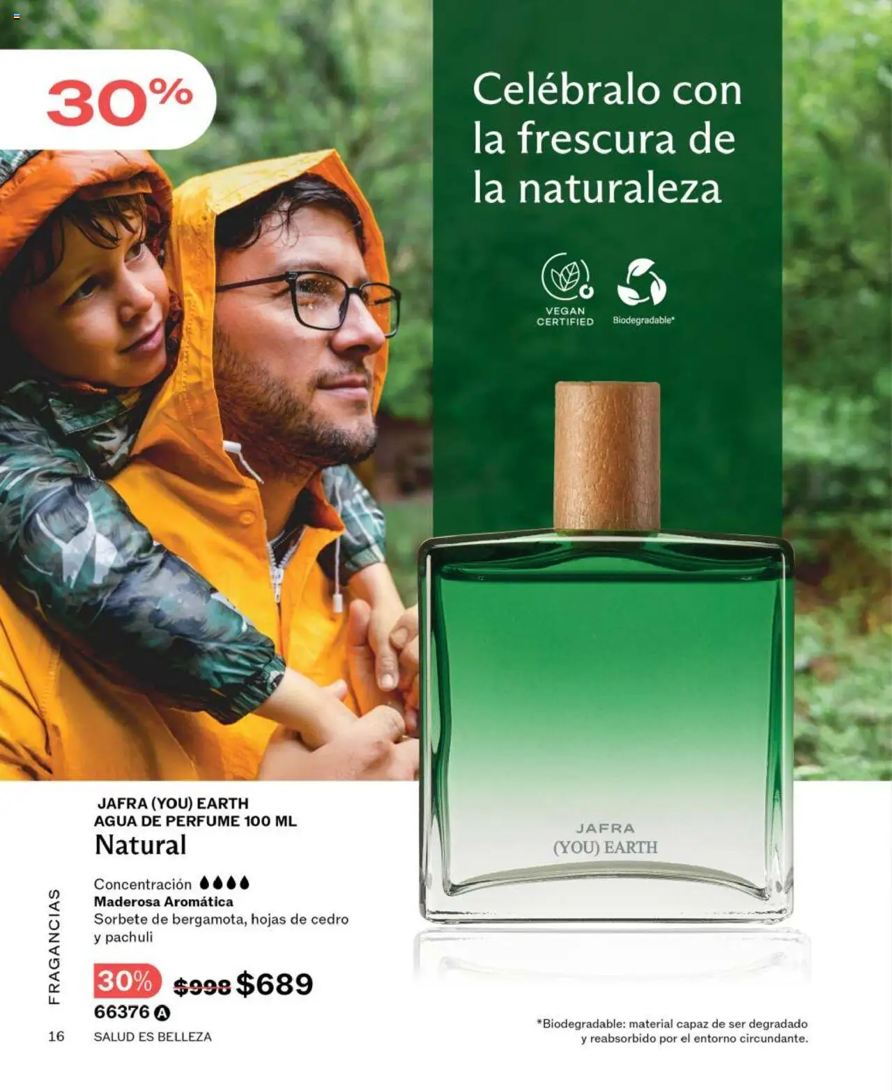 Nuevas ofertas de JAFRA válidas en toda la República Mexicana desde el 01.06.2025. ¡Encuentra las mejores ofertas en JAFRA catálogo! | Página: 16 | Productos: Agua, Perfume