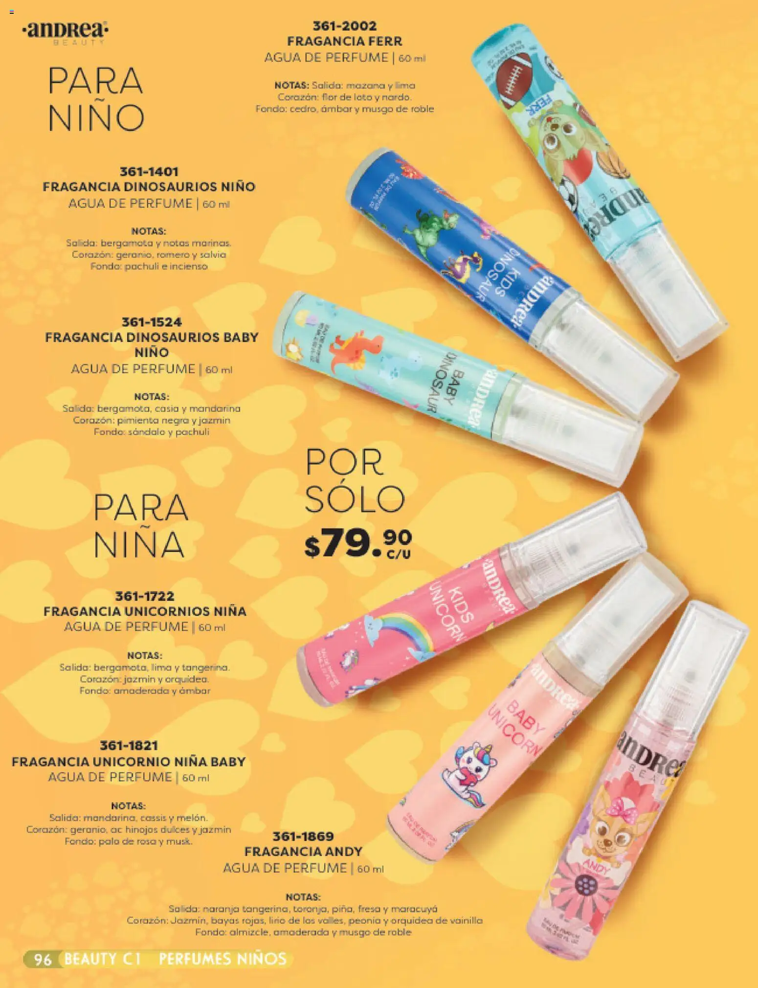 Nuevas ofertas de Andrea válidas en toda la República Mexicana desde el 25.01.2026. ¡Encuentra las mejores ofertas en Andrea catálogo Beauty! | Página: 96 | Productos: Pala, Lima, Dulces, Fragancia