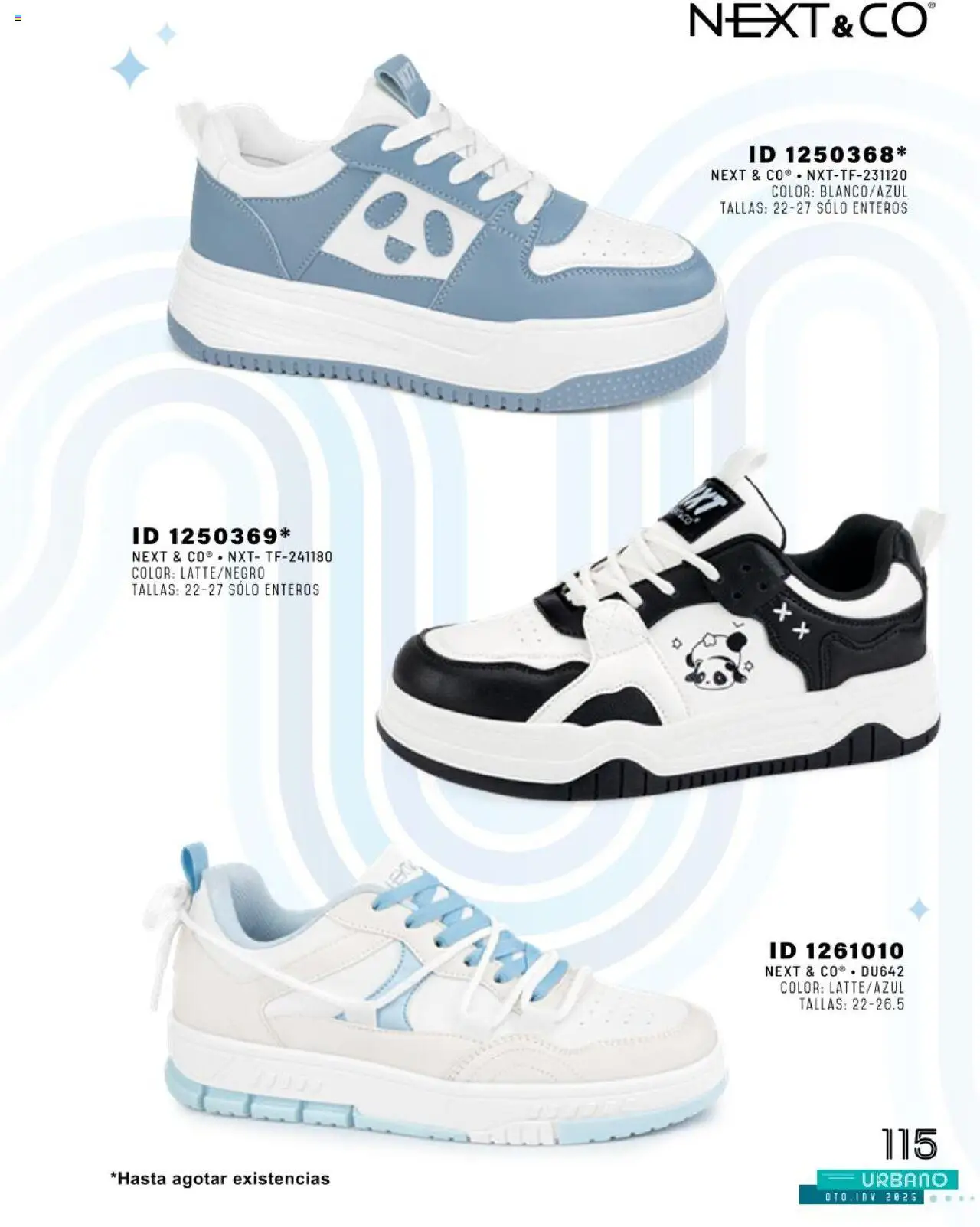 Nuevas ofertas de Price Shoes válidas en toda la República Mexicana desde el 24.07.2025. ¡Encuentra las mejores ofertas en Price Shoes catálogo Urbano otoño / invierno 2025! | Página: 115