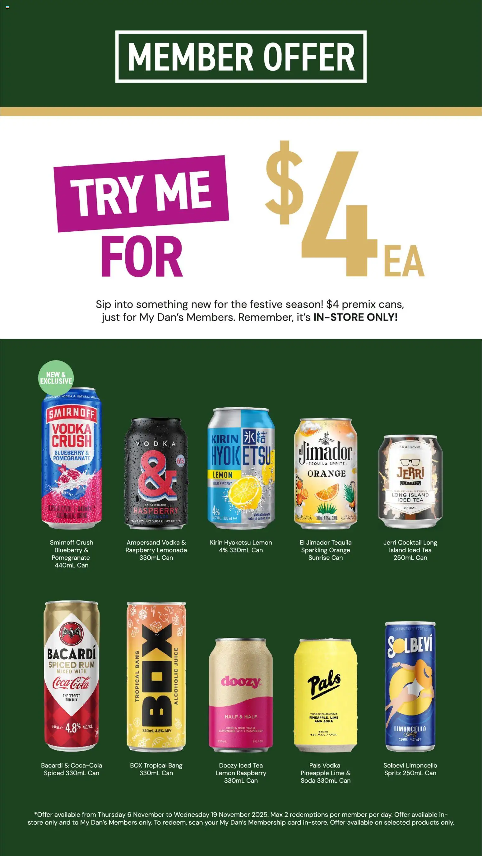 Dan Murphy's catalogue - valid from 06.11.2025 | Page: 30 | Products: Box, Juice, Vodka, Iron