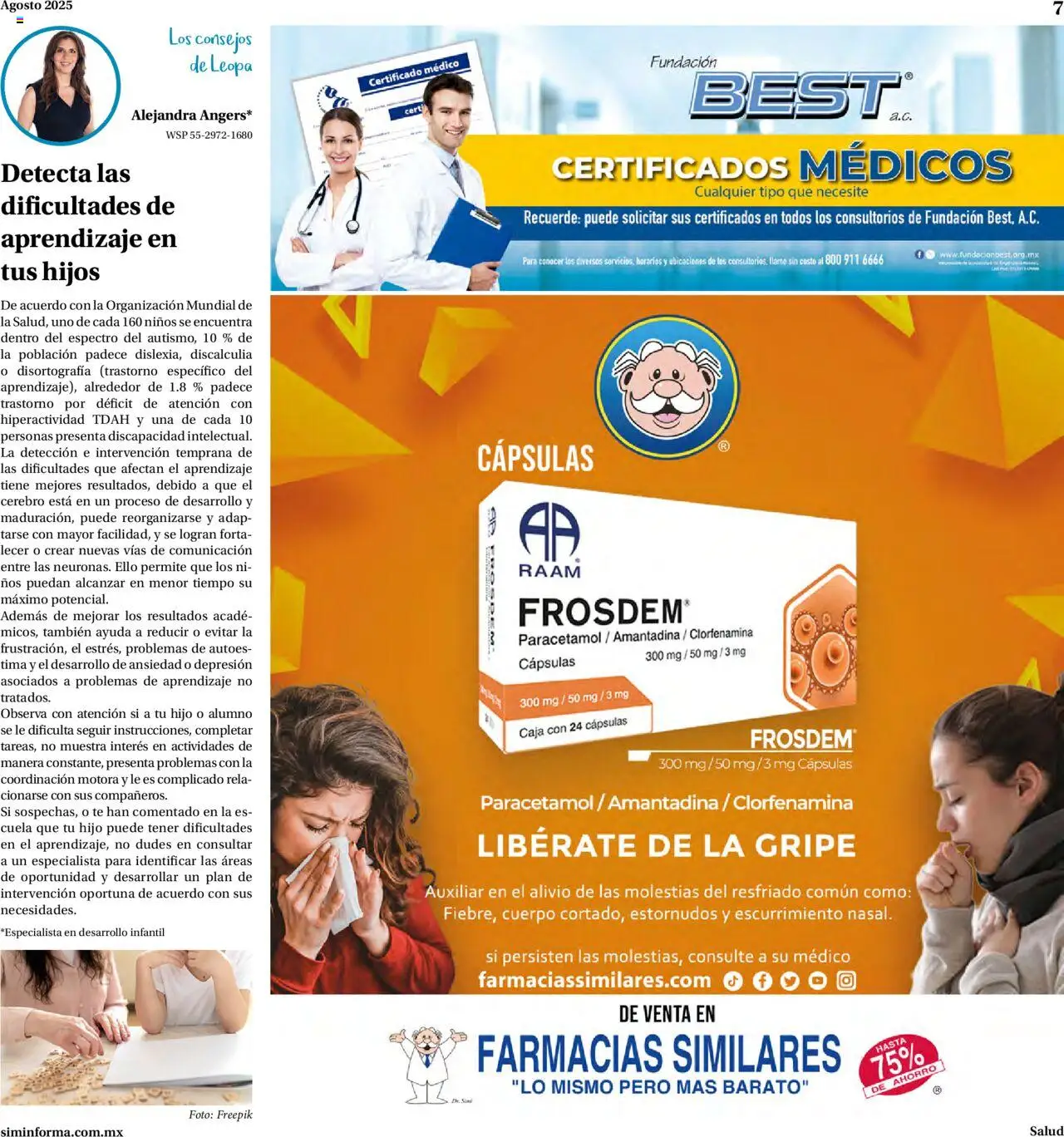 Nuevas ofertas de Farmacias Similares válidas en toda la República Mexicana desde el 01.08.2025. ¡Encuentra las mejores ofertas en Farmacias Similares - Catálogo! | Página: 7 | Productos: Té, Caja