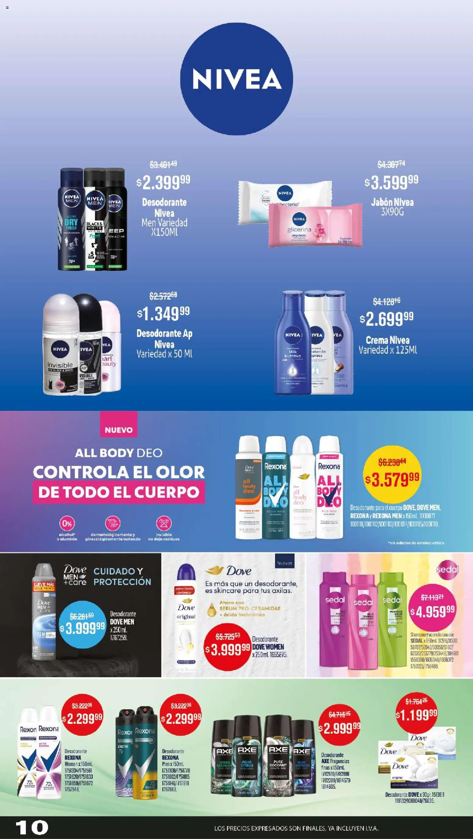 Makro ofertas │ válido desde el 11.12.2025 | Página: 10 | Productos: Serum, Shampoo, Acondicionador, Jabón
