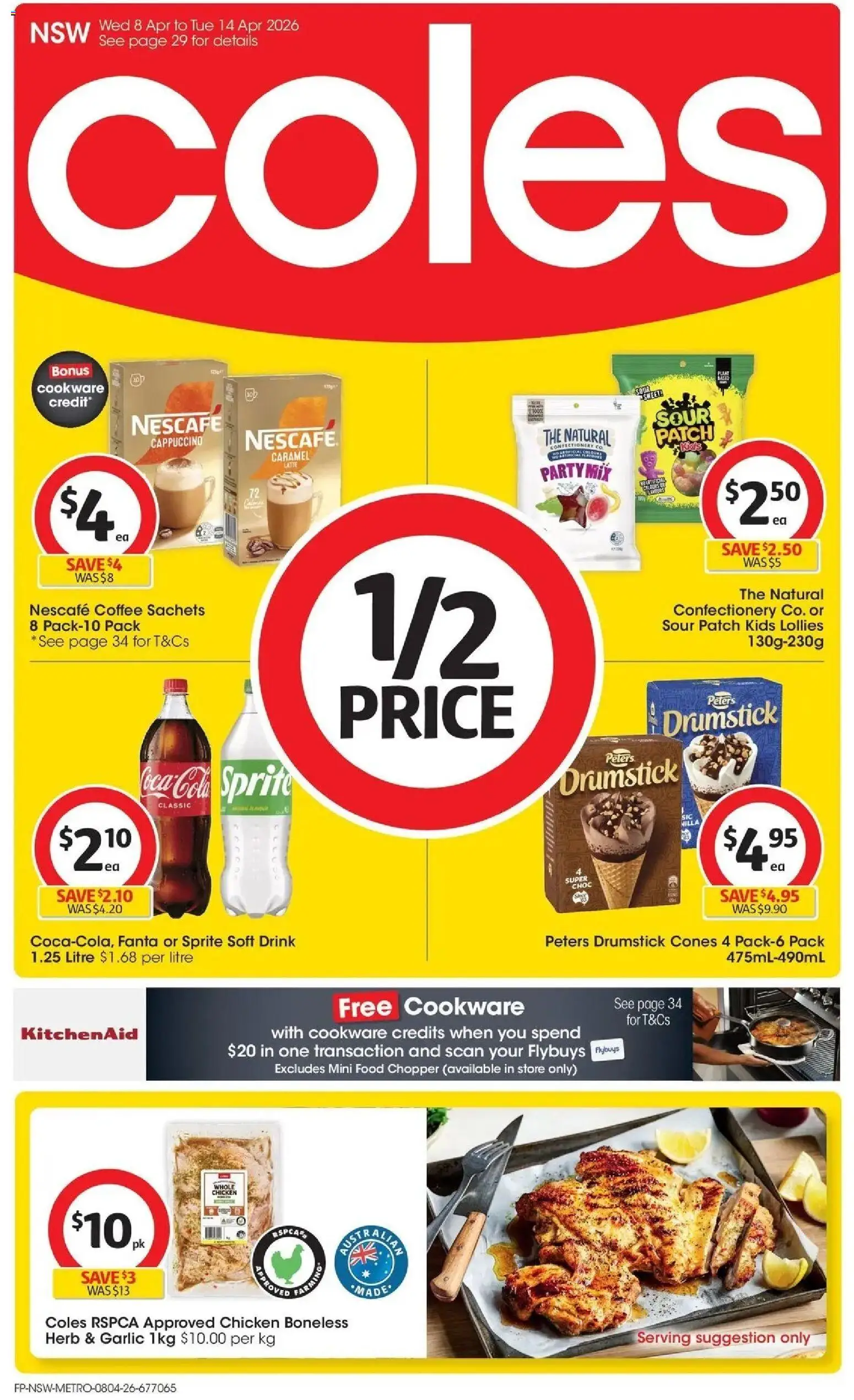 Deals catalogue - valid from 07.04.2026 | Page: 1 | Products: Plant, Chicken, Lollies, Garlic