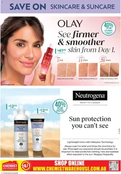 Preview of Chemist Warehouse Catalogue - valid from 16.10.2025 | Page: 6 | Products: Lotion, Water, Collagen, Sun protection