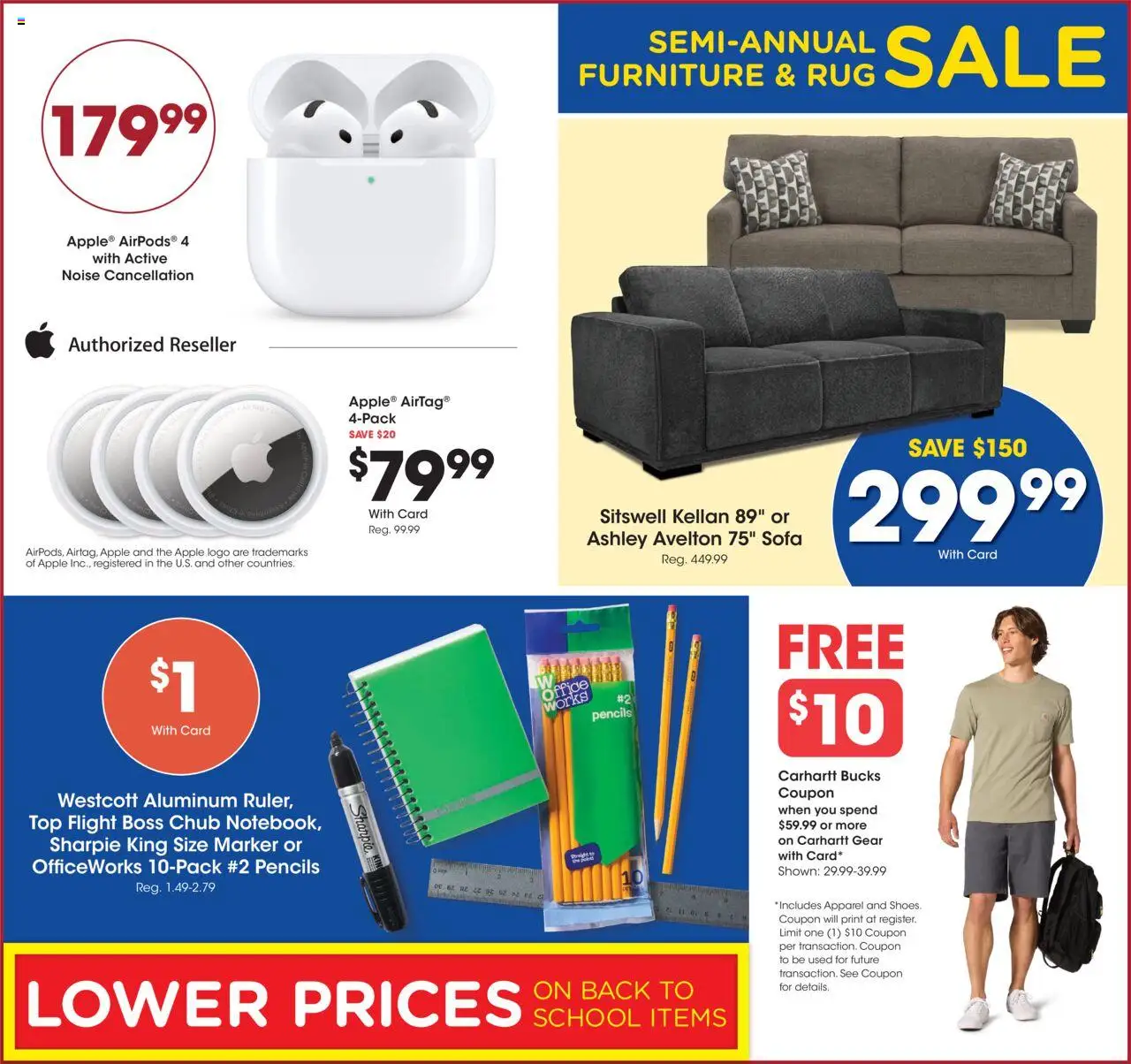 Fred Meyer Weekly Ad - valid from 20.08.2025 | Page: 4 | Products: Sofa