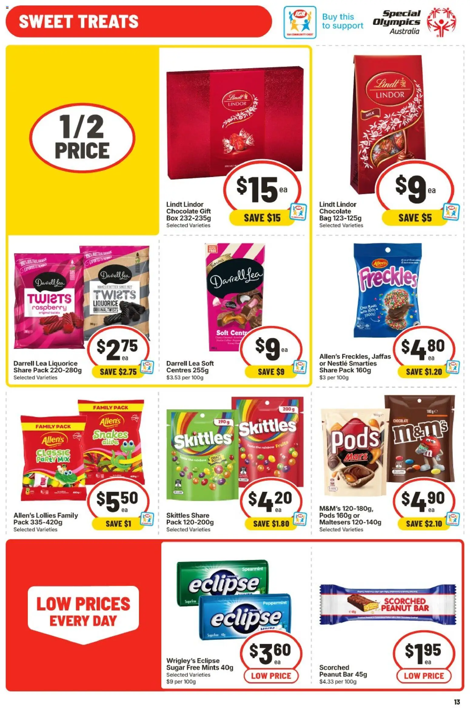 IGA catalogue - valid from 29.04.2026 | Page: 14 | Products: Box, Fruits, Sugar, Raspberry