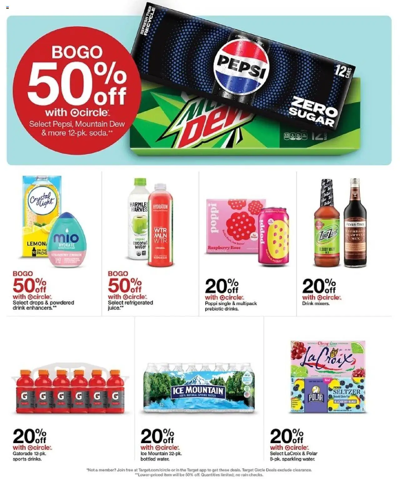 Target Weekly Ad - valid from 05.10.2025 | Page: 21 | Products: Juice, Water, Sugar, Raspberry