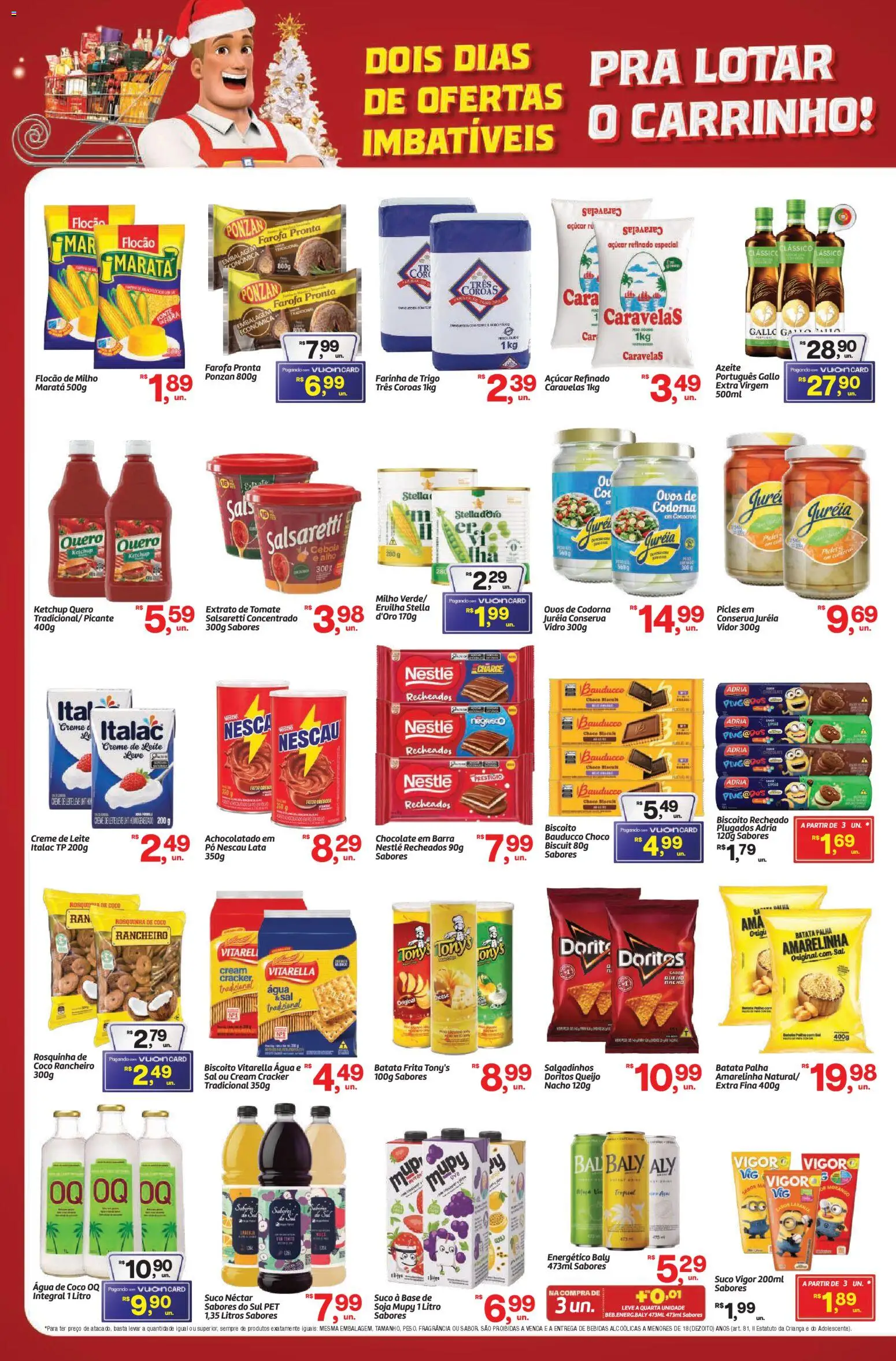 Fort Atacadista Folheto - válido de 22.11.2025 | Página: 2 | Produtos: Coco, Água de coco, Ovos, Base