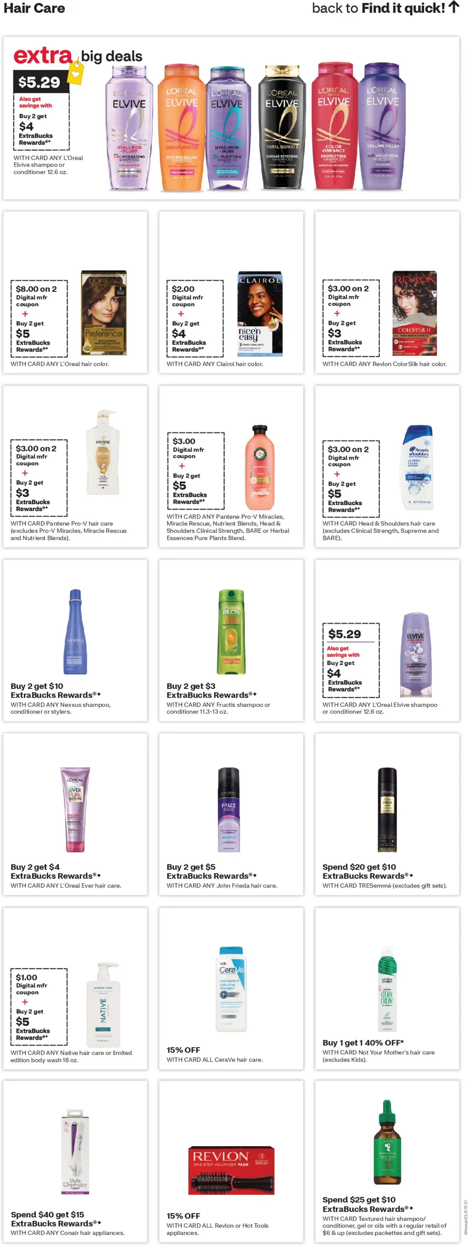 CVS Pharmacy Weekly Ad - NJ - valid from 30.11.2025 | Page: 13 | Products: Shampoo, Conditioner, Body Wash
