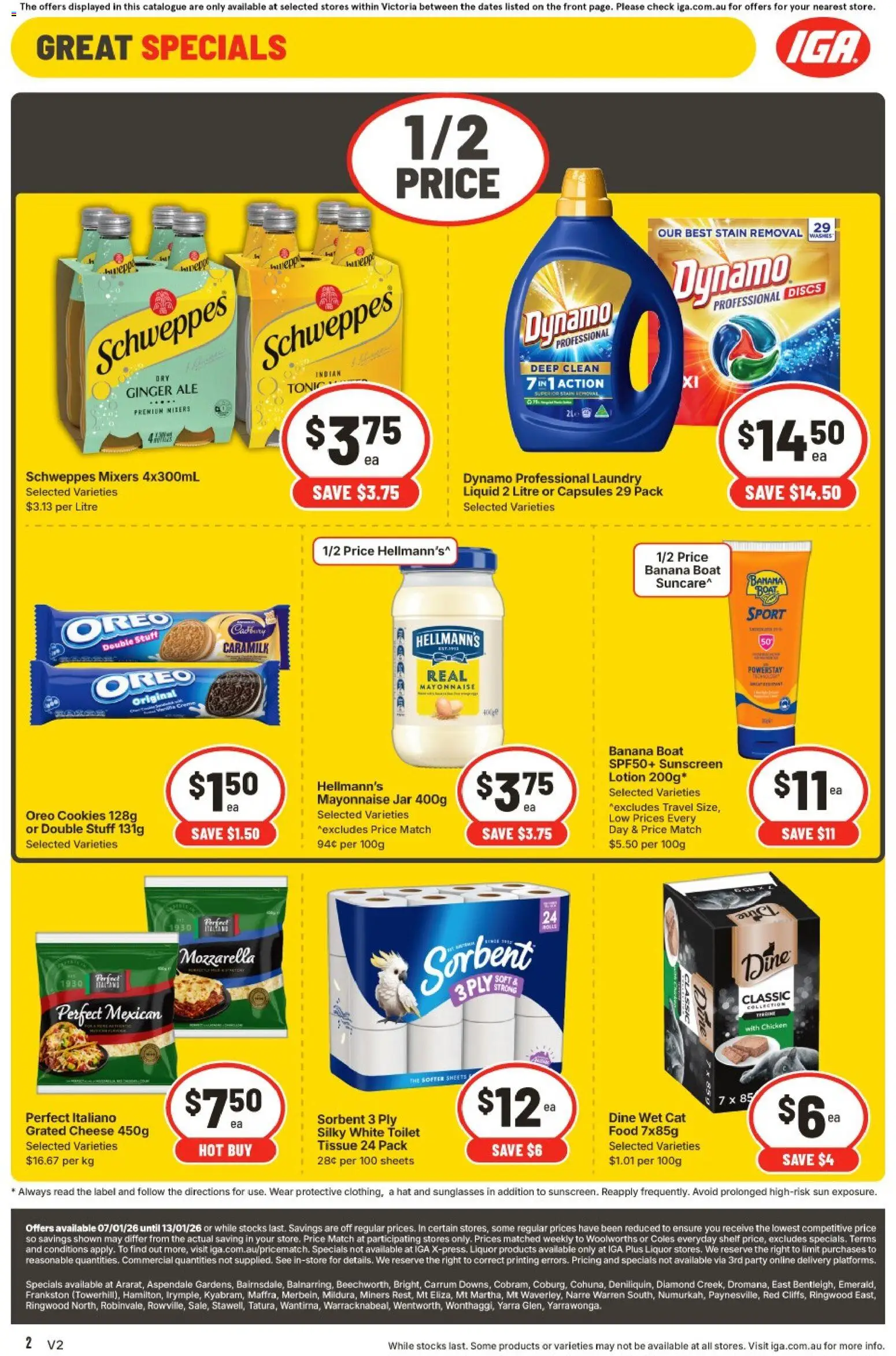 IGA catalogue - valid from 07.01.2026 | Page: 39 | Products: Chicken, Sunscreen, Lotion, Mayonnaise